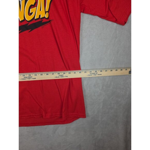 Bazinga Big Bang Theory TV Show Sheldon Cooper  T-Shirt Size 2XL Tall Gildan - Picture 8 of 9